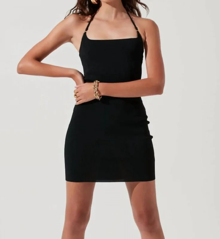 Maddox Dress In Black