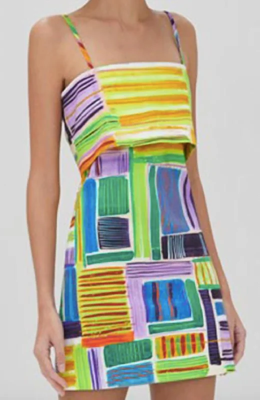 Daphne Dress In Multi