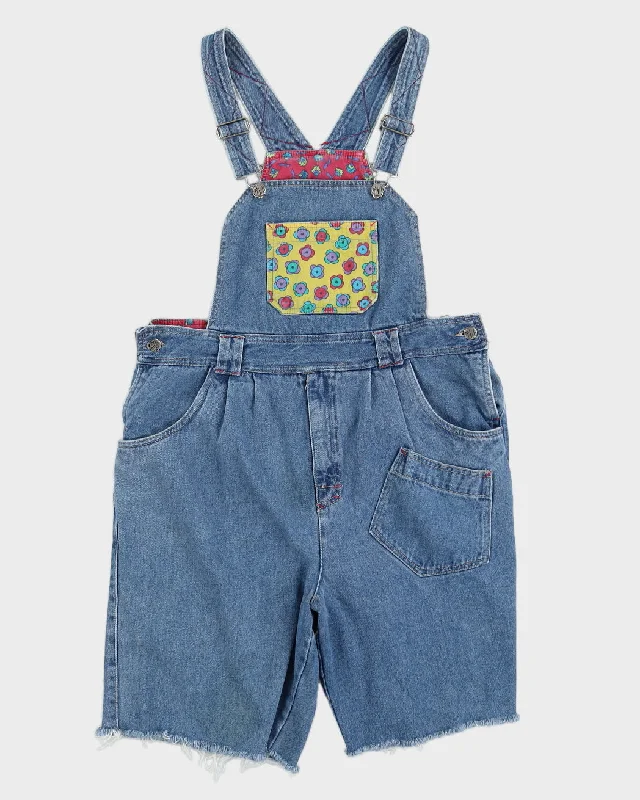 Vintage 90s Espirit Denim Dungarees - L