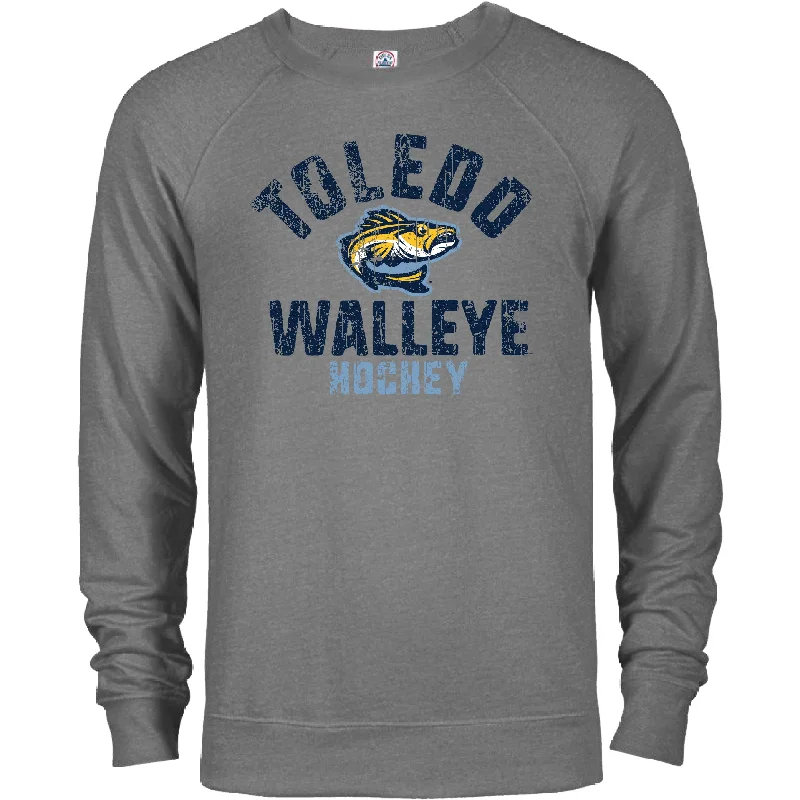 Toledo Walleye Issues French Terry Crewneck Sweatshirt