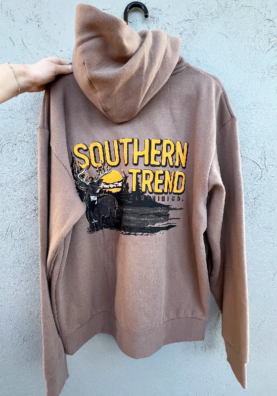 Southern Trend Deer Hoodie