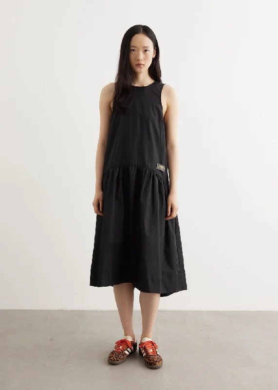 Duchesse Nylon Midi Dress