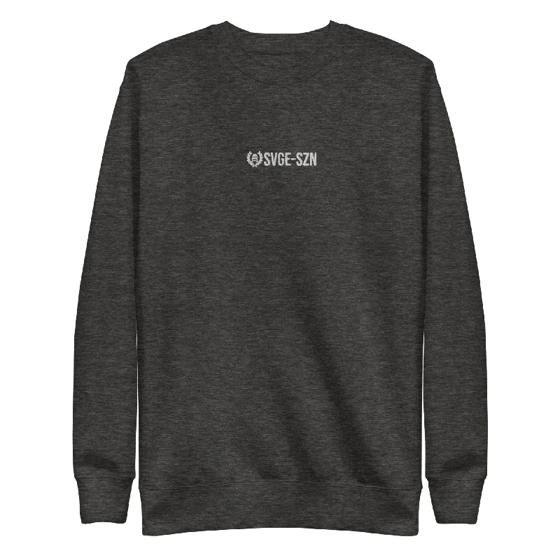 SVGE Unisex Premium Sweatshirt - Charcoal