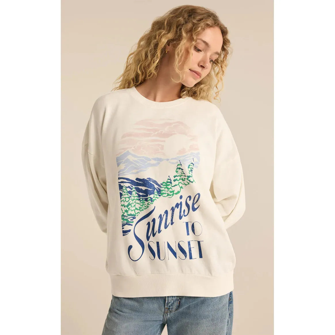 Z Supply Sunset Sunday SweatShirt