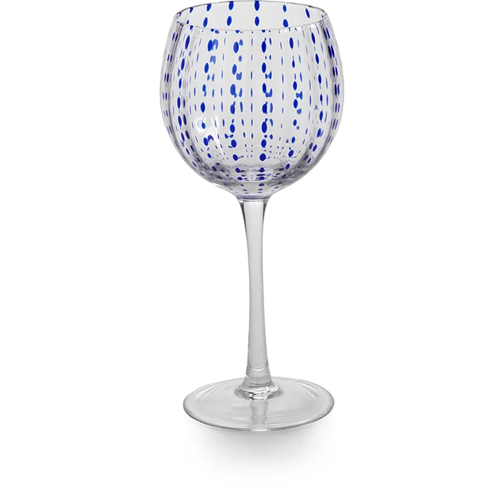 8.5-Inch Tall Mavi Wine Goblets, Set of 6