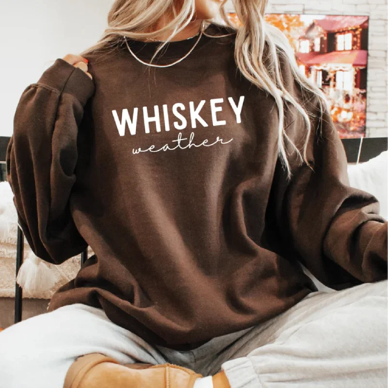 Whiskey Weather Crew Sweater