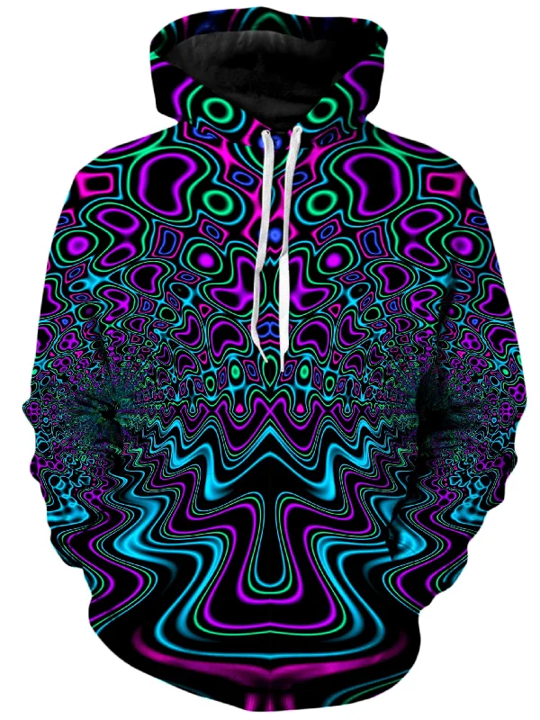 Fractal River Unisex Hoodie