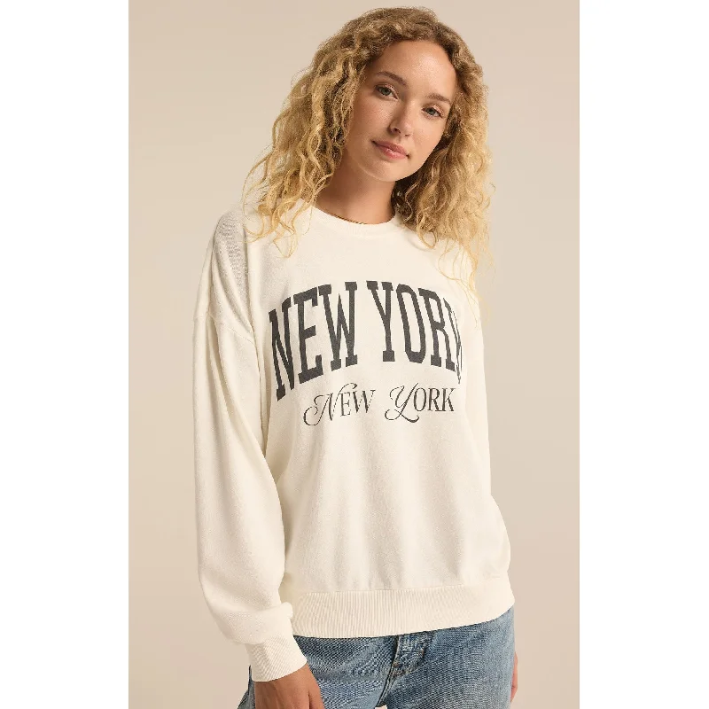 Z Supply NY NY Sunday SweatShirt