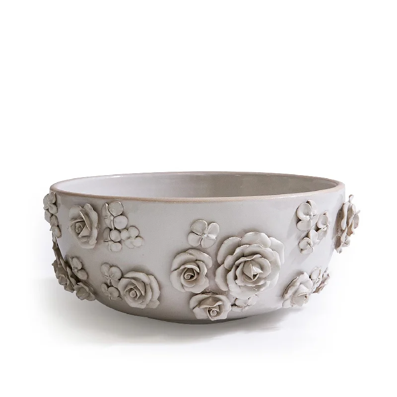 Rosette Bowl | Ceramic