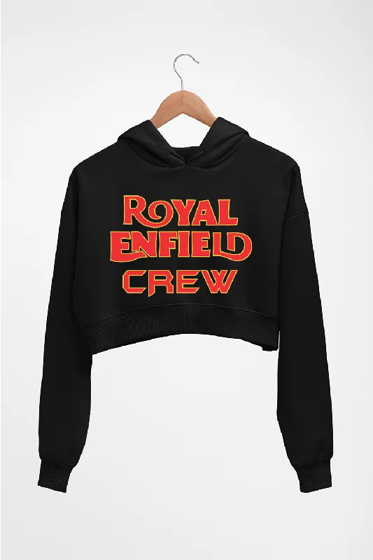 Royal Enfield Crew Crop HOODIE FOR WOMEN