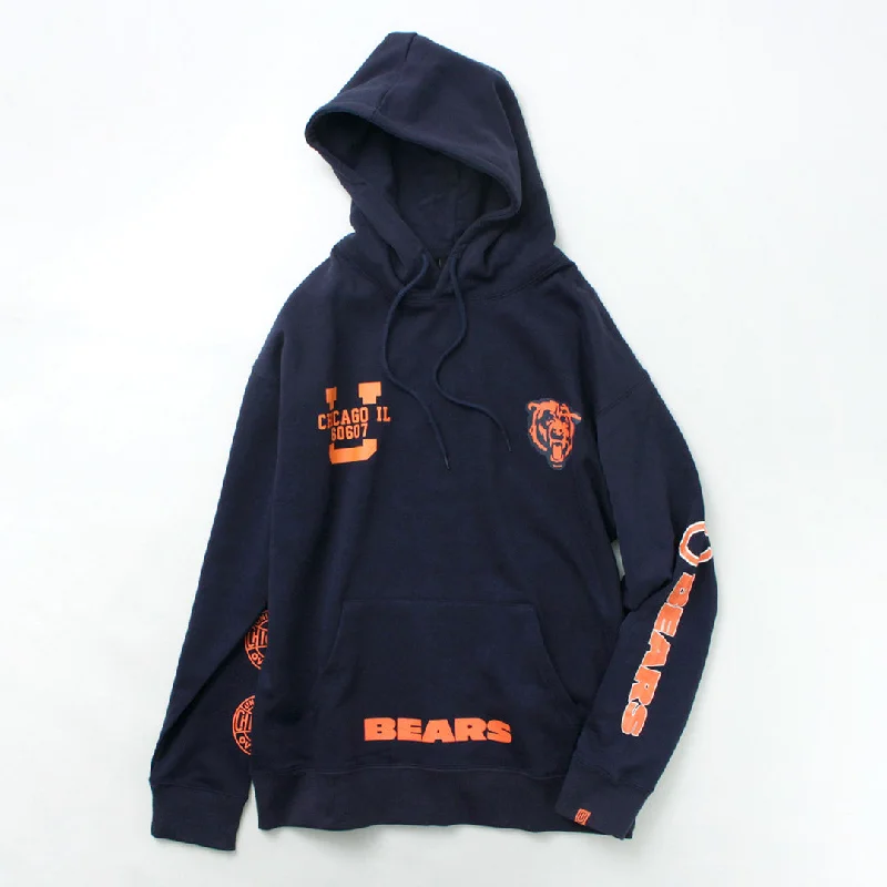 【40％OFF】UNIVERSAL OVERALL（ユニバーサルオーバーオール） CHICAGO BEARS×UNIVERSAL OVERALL スウェット フーディー