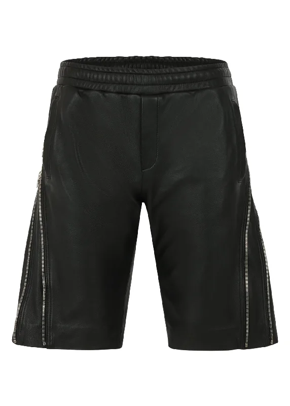 SUNSET RODEO LEATHER SHORTS