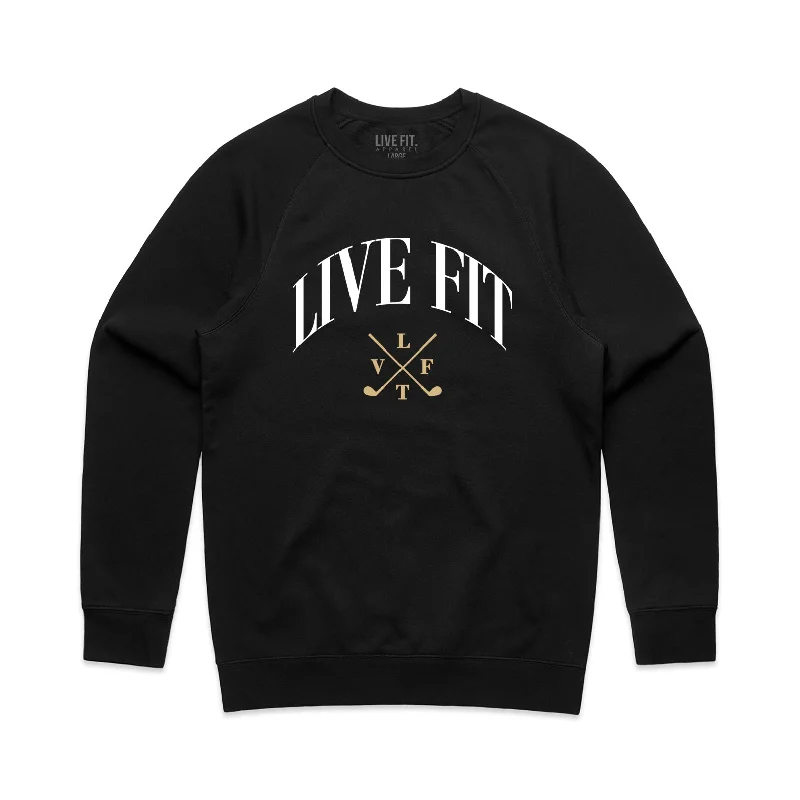 Golf X Crewneck - Black