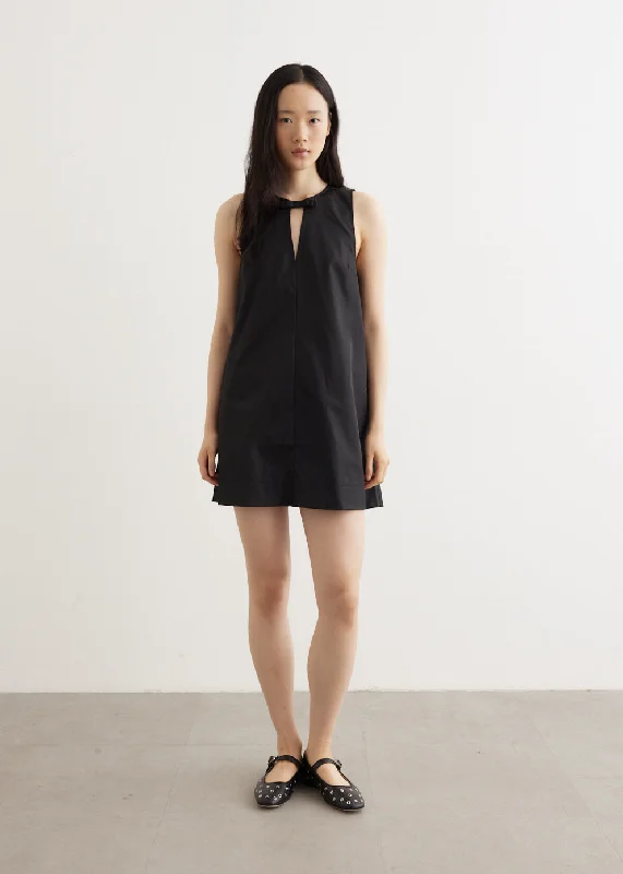 Duchesse Nylon Mini Dress