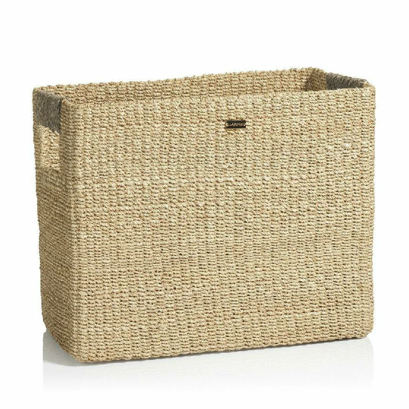 Lucena Rectangular Abaca Magazine Basket