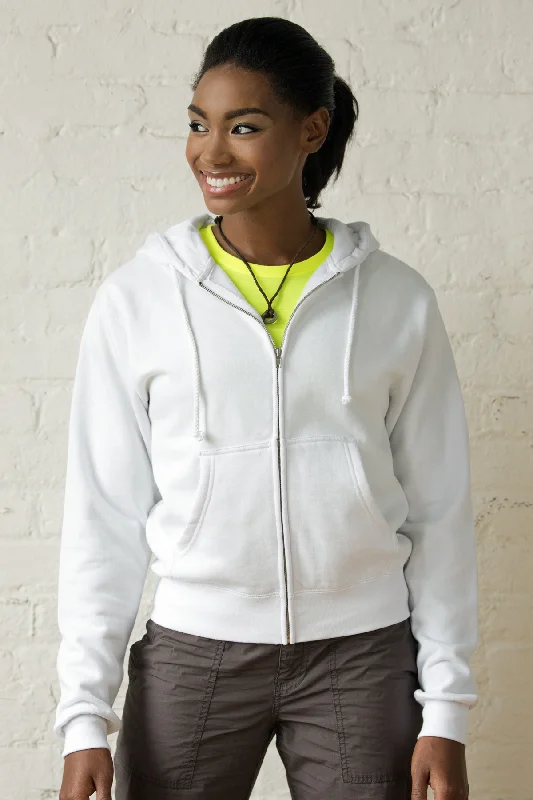 Women's Premium Midweight Fleece Full-Zip Hoodie