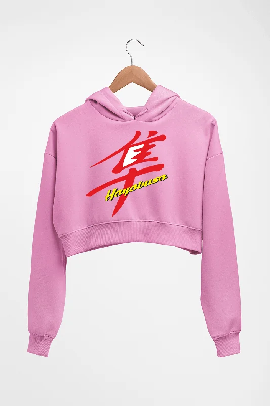 Suzuki Hayabusa Crop HOODIE FOR WOMEN