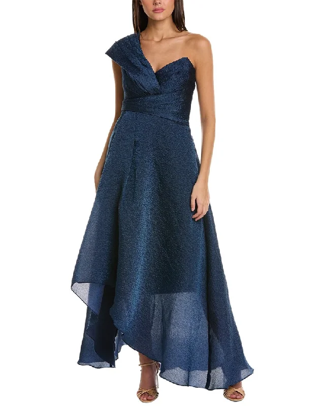 Theia Edith High Low A-Line Gown