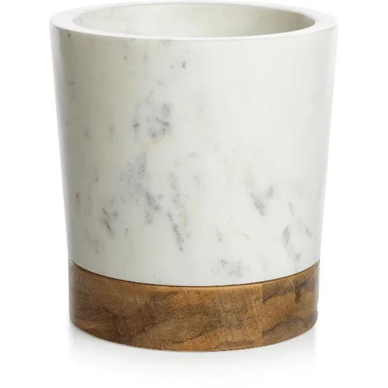 Tiziano Wood & Marble Ice Bucket/Wine Cooler