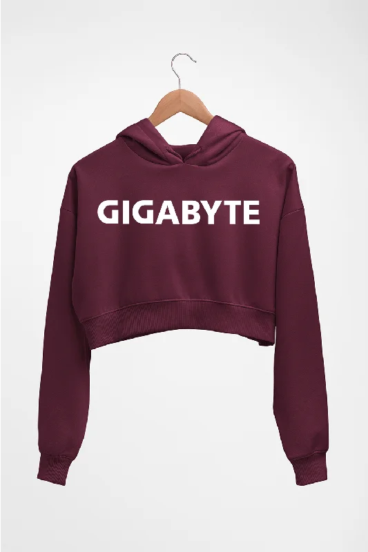 Gigabyte Crop HOODIE FOR WOMEN