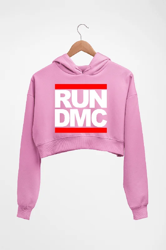 Run DMC Crop HOODIE FOR WOMEN