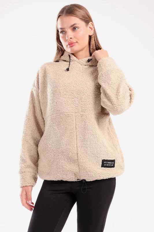 Oversized Plush Hoodie (40075) - Fit Freak