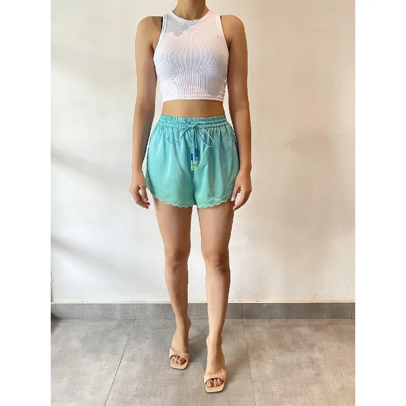 Kiki Blue Green Shorts