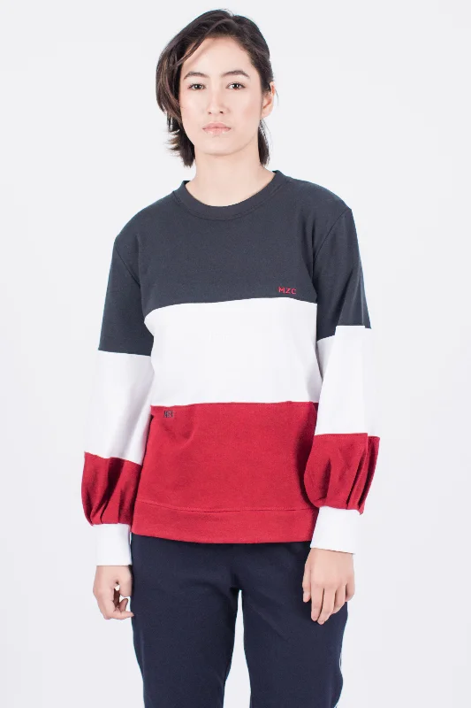 Jemma Tricolor Sweatshirt