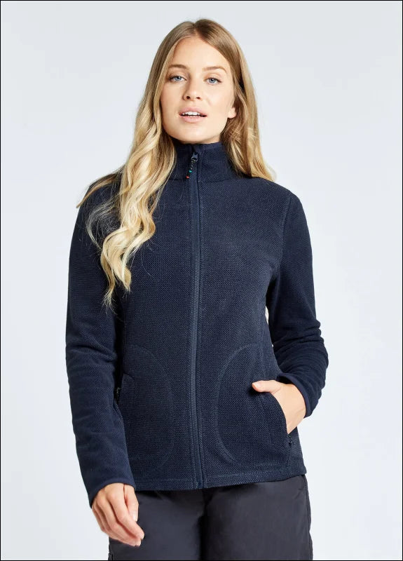 Dubarry Womens Sicily Full Zip Fleece - Navy