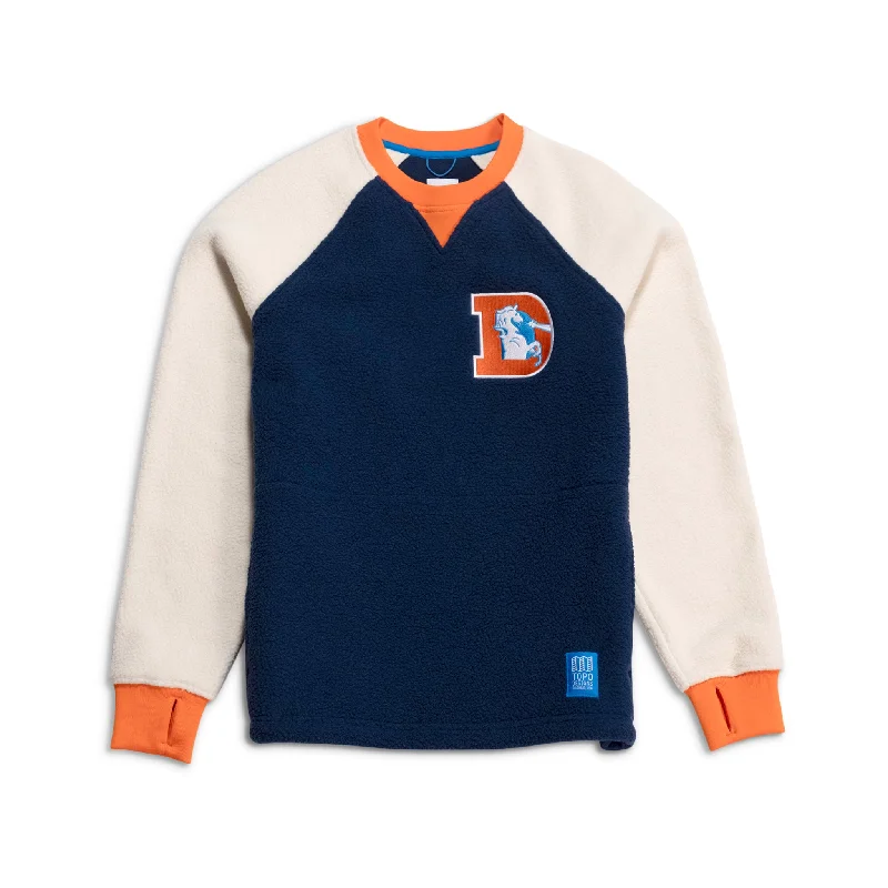 Topo Designs x Denver Broncos Mountain Fleece Crew