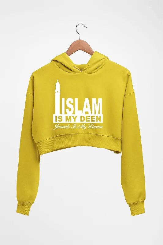 Islam Crop HOODIE FOR WOMEN