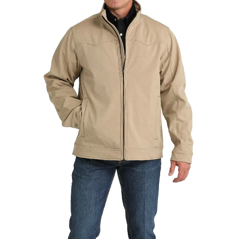 Cinch Men's Concealed Carry Bonded Khaki Jacket MWJ1589002