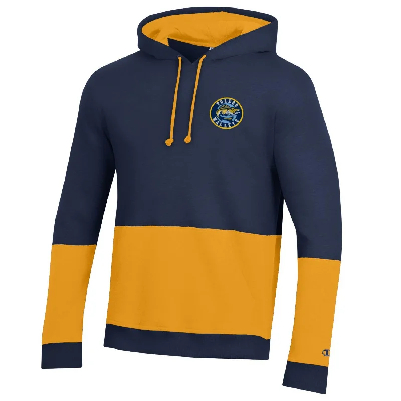 Toledo Walleye Cantrell Big Stripe Hooded Sweatshirt