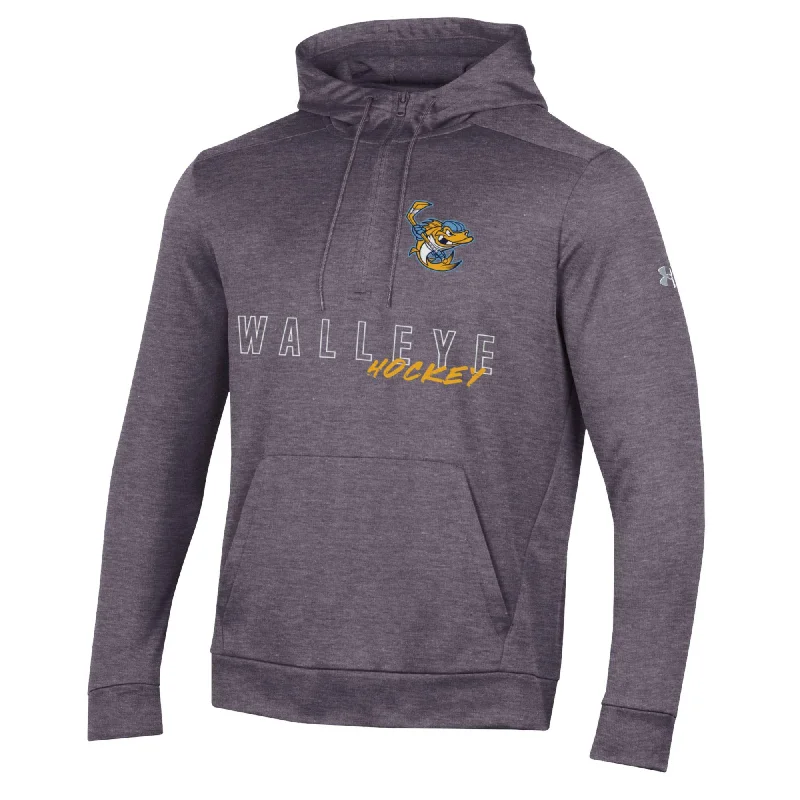 Toledo Walleye Armour Fleece 1/2 Zip Hood