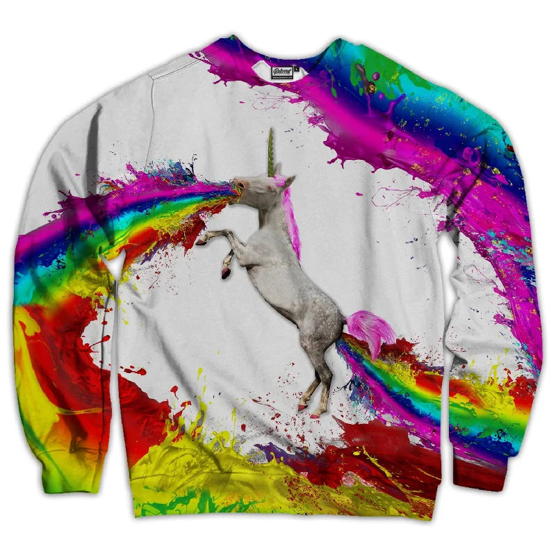 Unicorn Spew Unisex Sweatshirt