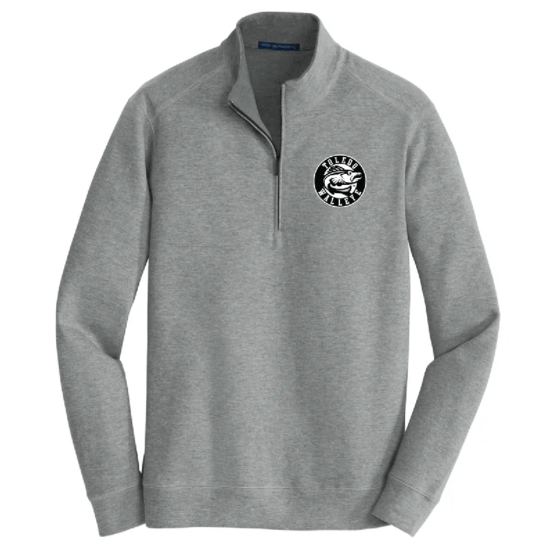 Toledo Walleye Black and White Logo P.A. 1/4 Zip